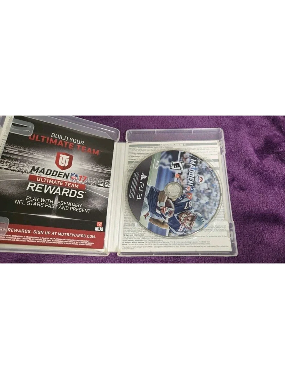 3 - PS3 Games - Call of Duty Black Ops 2  & Modern Welfare 3, & Madden NFL 17